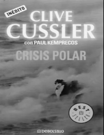 Crisis polar de Clive Cussler, portada del libro