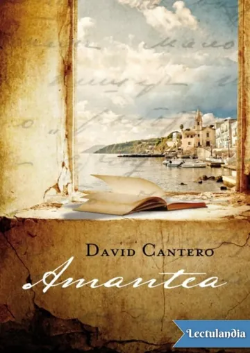 Amantea de David Cantero, portada del libro