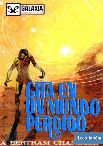 Cita en un mundo perdido de Bertram Chandler, portada del libro