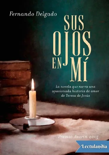 Sus ojos en mí de Fernando Delgado, portada del libro