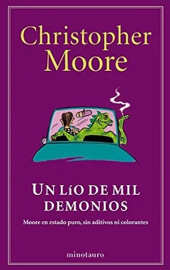 Un lío de mil demonios de Christopher Moore, portada del libro