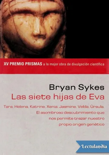 Las siete hijas de Eva de Bryan Sykes, portada del libro