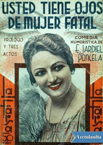Usted tiene ojos de mujer fatal de Enrique Jardiel Poncela, portada del libro