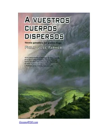 Mundo Rio 1, A Vuestros Cuerpos Dis de Philip José Farmer, portada del libro
