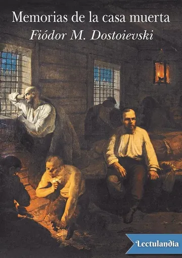 Memorias de la casa muerta de Fiódor Dostoyevski, portada del libro