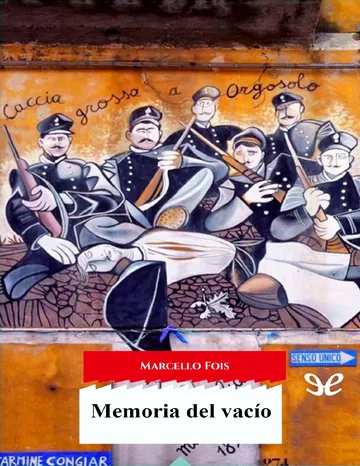 Memoria del vacío de Marcello Fois, portada del libro