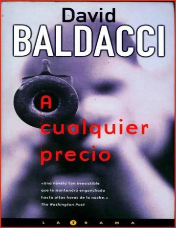 A cualquier precio de David Baldacci, portada del libro