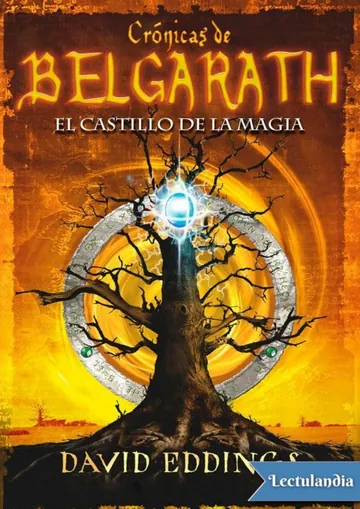El castillo de la magia de David Eddings, portada del libro
