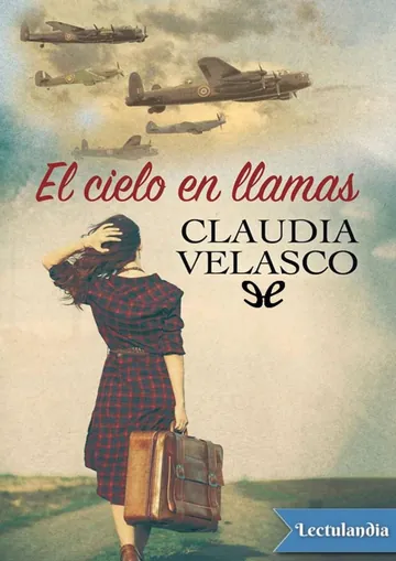 El cielo en llamas de Claudia Velasco, portada del libro