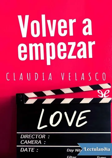 Volver a empezar de Claudia Velasco, portada del libro