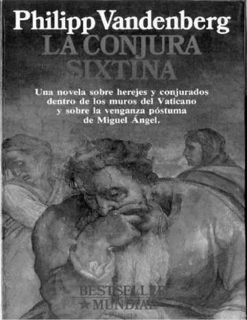 La conjura Sixtina de Philip Vanderverg, portada del libro
