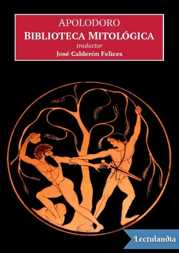 Biblioteca mitológica de Apolodoro, portada del libro