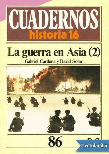 La guerra en Asia (2) de Gabriel Cardona, portada del libro