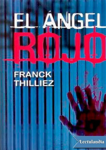 El ángel rojo de Franck Thilliez, portada del libro