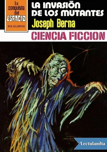 La invasión de los mutantes de Joseph Berna, portada del libro