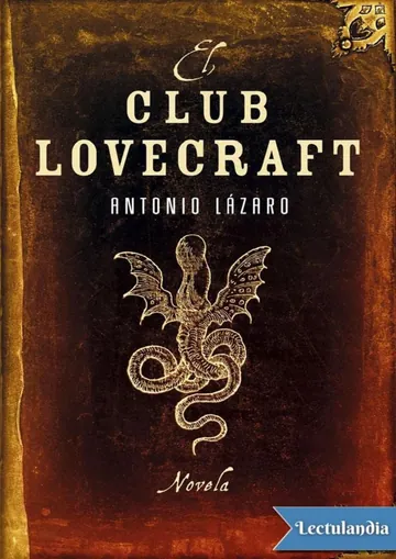 El club Lovecraft de Antonio Lázaro, portada del libro