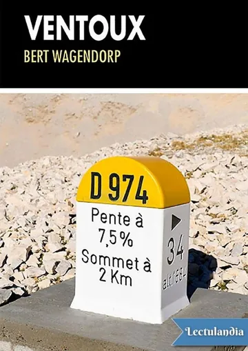 Ventoux de Bert Wagendorp, portada del libro