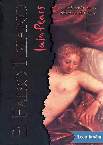El falso Tiziano de Iain Pears, portada del libro