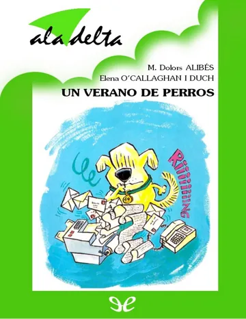 Un verano de perros de Maria Dolors Alibés, portada del libro