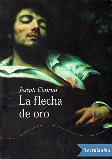 La flecha de oro de Joseph Conrad, portada del libro