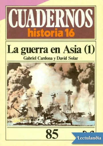 La guerra en Asia (1) de Gabriel Cardona, portada del libro