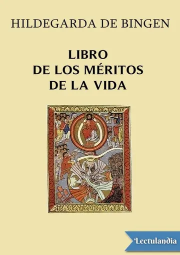 Libro de los méritos de la vida de Hildegarda de Bingen, portada del libro