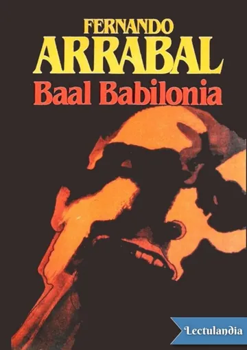 Baal Babilonia de Fernando Arrabal, portada del libro