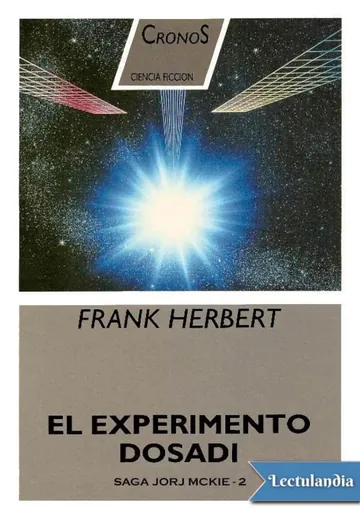 El experimento Dosadi de Frank Herbert, portada del libro