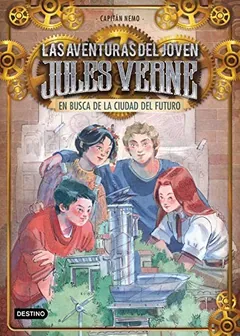 En busca de la ciudad del futuro de Capitán Nemo, portada del libro