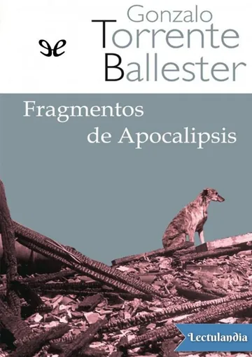 Fragmentos de Apocalipsis de Gonzalo Torrente Ballester, portada del libro
