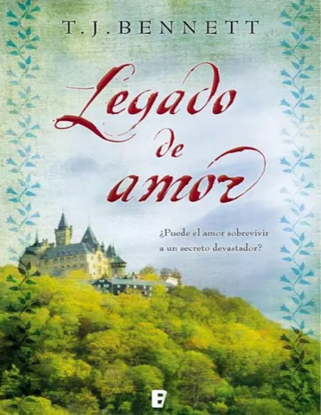 Legado de amor de T. J. Bennett, portada del libro
