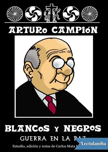 Blancos y negros de Arturo Campión, portada del libro