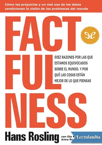 Factfulness de Hans Rosling, portada del libro