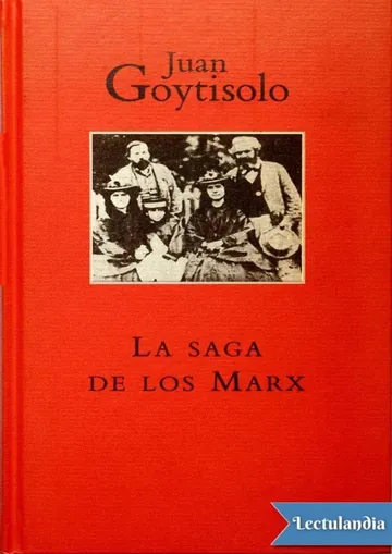 La saga de los Marx de Juan Goytisolo, portada del libro