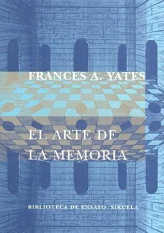 El arte de la memoria de Frances Yates, portada del libro