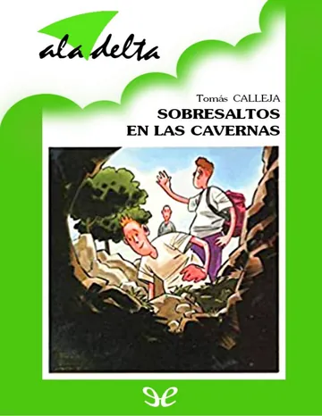 Sobresaltos en las cavernas de Tomás Calleja, portada del libro