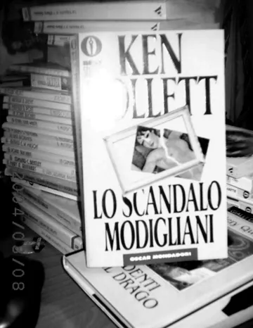 El escándalo Modigliani de Ken Follet, portada del libro
