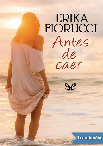 Antes de caer de Erika Fiorucci, portada del libro