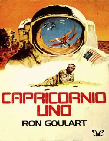 Capricornio Uno de Ron Goulart, portada del libro