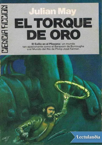 El torque de oro de Julian May, portada del libro