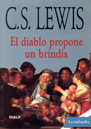 El diablo propone un brindis y otros ensayos de C. S. Lewis, portada del libro