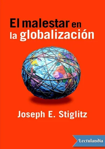 El malestar en la globalización de Joseph E. Stiglitz, portada del libro