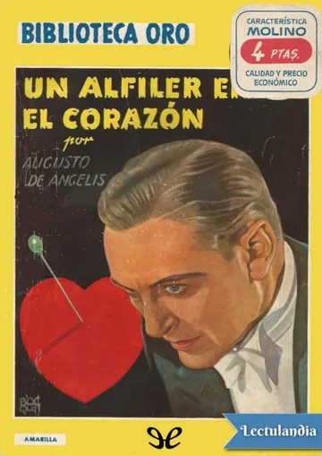 Un alfiler en el corazón de Augusto De Angelis, portada del libro