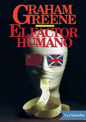 El factor humano de Graham Greene, portada del libro