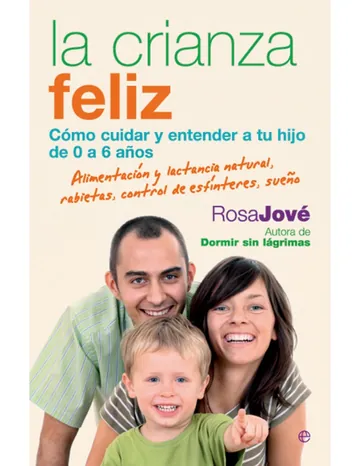La Crianza Feliz de Rosa Ma Jove Montanyola, portada del libro