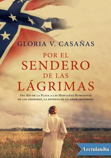 Por el sendero de las lágrimas de Gloria Casañas, portada del libro