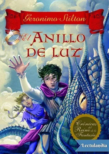 El anillo de luz de Geronimo Stilton, portada del libro