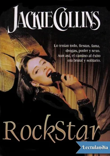 Rock Star de Jackie Collins, portada del libro