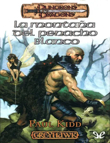 La Montaña del Penacho Blanco de Paul Kidd, portada del libro