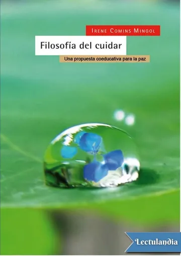 Filosofía del cuidar de Irene Comins Mingol, portada del libro